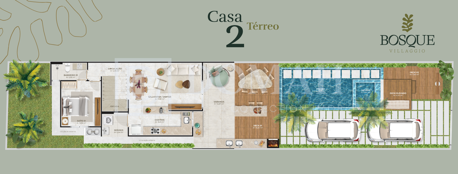 Foto 19 do imóvel Lançamento Rua Privativa no Eusébio - Bosque Villagio