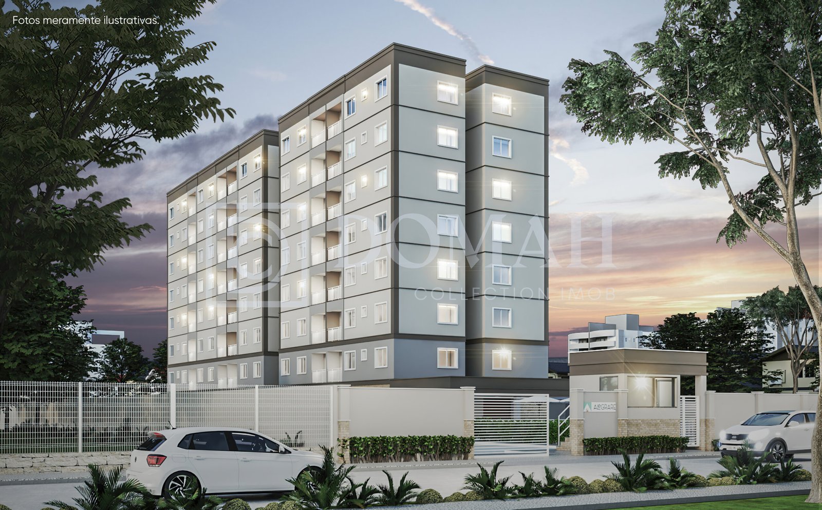 Alegrare Apartamento com 2 e 3 quartos - Foto 1